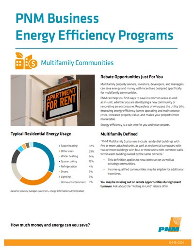 Multifamily Fact Sheet