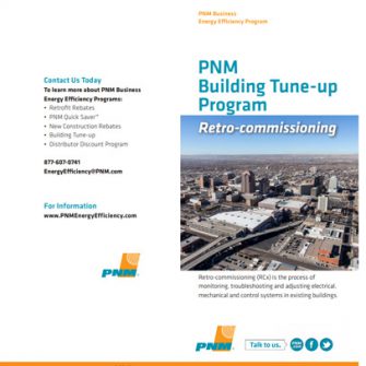 PNM Retro-Commissioning Program brochure
